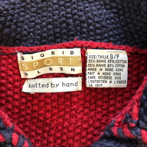 Vintage Sigrid Olsen cottagecore cardigan sweater - Picture 5 of 12